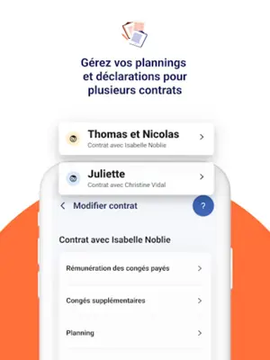 Mon Pajemploi au quotidien android App screenshot 0