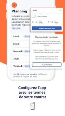 Mon Pajemploi au quotidien android App screenshot 13