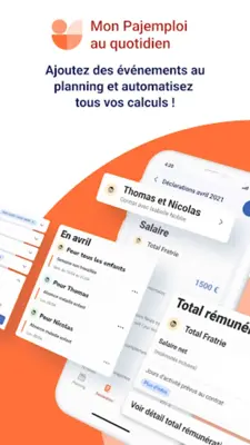 Mon Pajemploi au quotidien android App screenshot 15