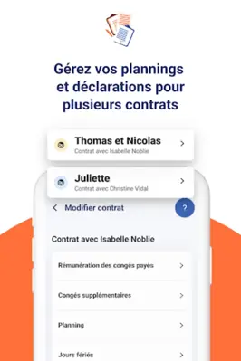 Mon Pajemploi au quotidien android App screenshot 16