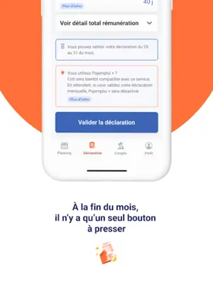 Mon Pajemploi au quotidien android App screenshot 1