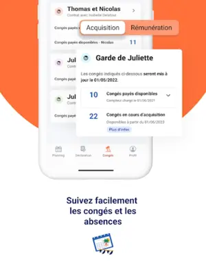 Mon Pajemploi au quotidien android App screenshot 3