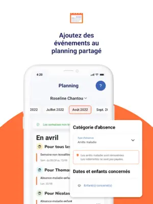 Mon Pajemploi au quotidien android App screenshot 4