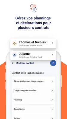 Mon Pajemploi au quotidien android App screenshot 8